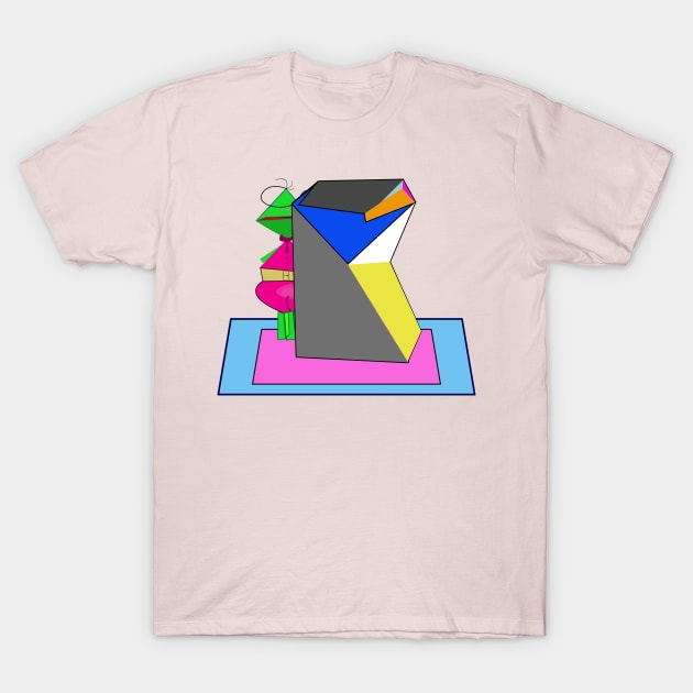 Alien and Strange Stone T-Shirt by momomoma